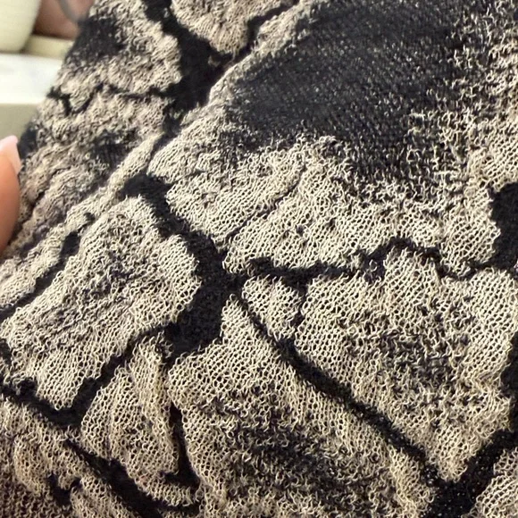 She’s so Cozy Textured Crewneck Sweater Dress - Black/Taupe - Picture 9 of 12